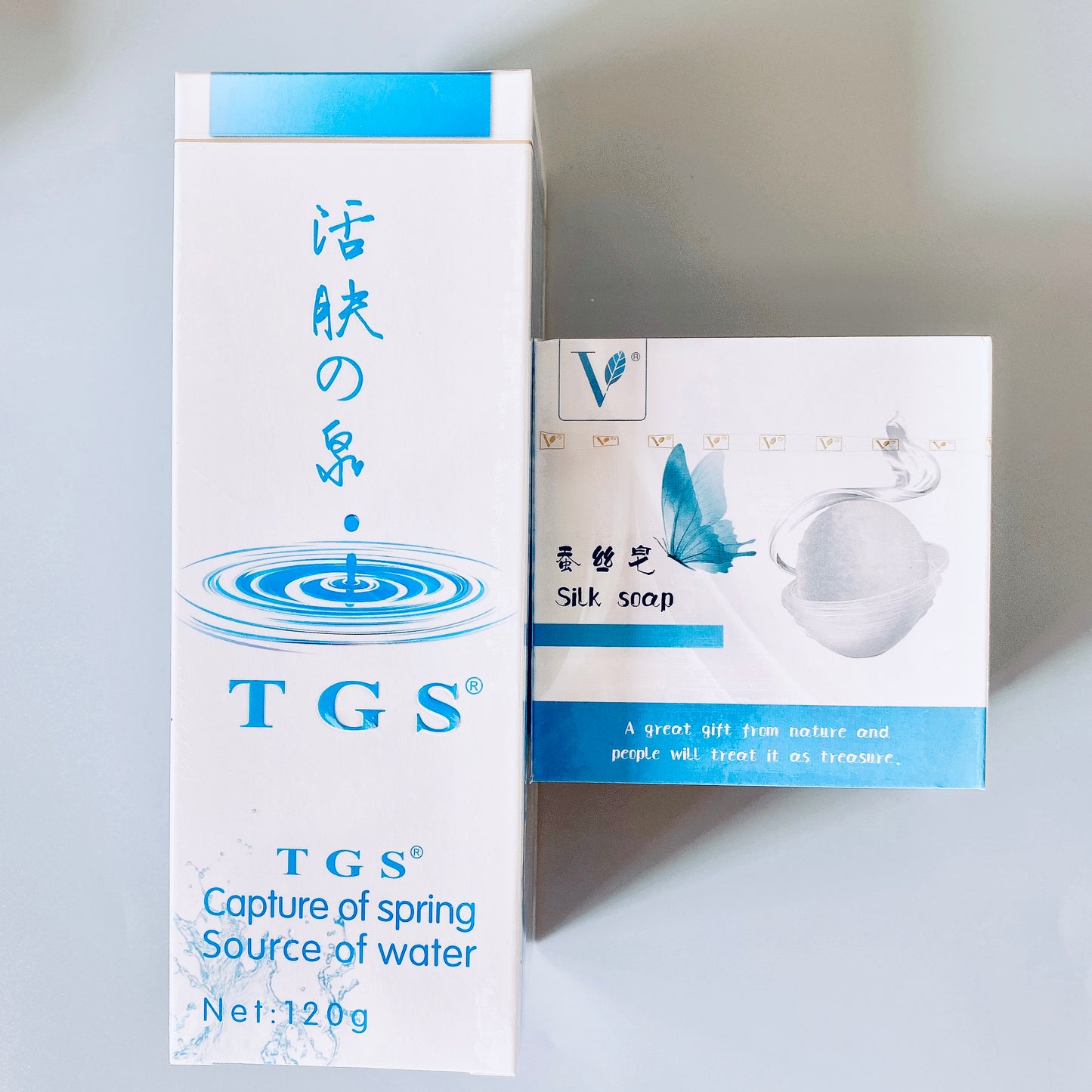 TGS Skin Rejuvenation Spring Essence T Spring Blue Plus-Size T Four-in-One Deep Moisturizing Hydrating Pregnant and Baby Can Use Vjt Skin Care