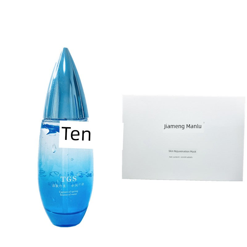 TGS Skin Rejuvenation Spring Essence T Spring Blue Plus-Size T Four-in-One Deep Moisturizing Hydrating Pregnant and Baby Can Use Vjt Skin Care